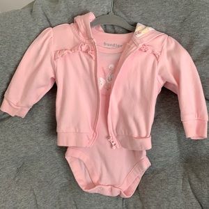 Baby top & matching sweater